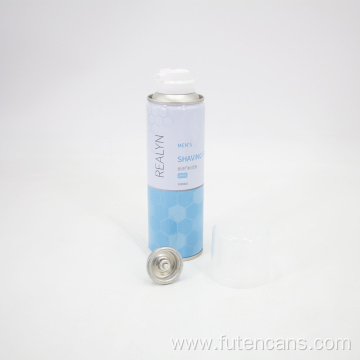 Empty Shaving Foam Aerosol Tin Can
